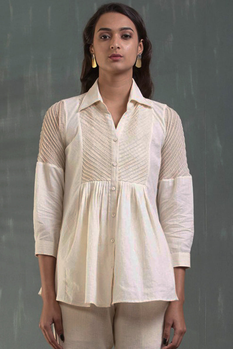 Pure Cotton Khadi Embroidery And Handwork Top, Daily Wear at Rs 799/piece  in Surat